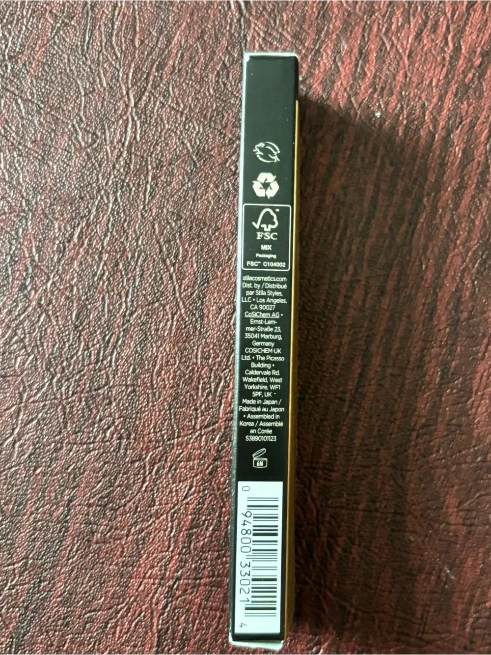 Stila Stay All Day Waterproof Liquid Eye Liner Intense Black – NEW IN BOX